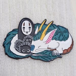 Glow in the Dark Spirited Away Studio Ghibli Enamel Pin